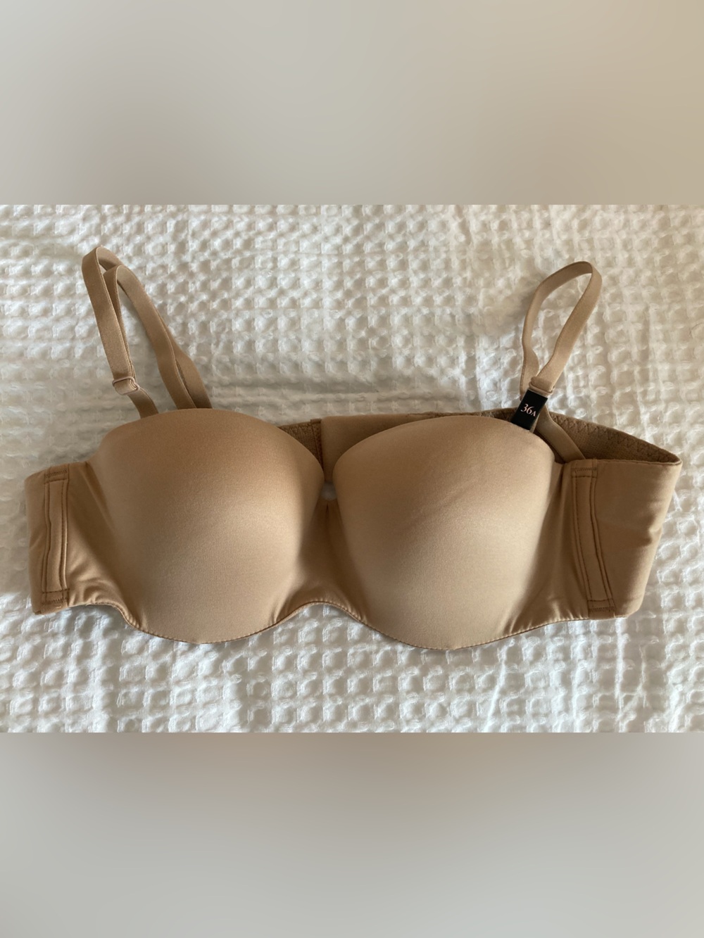 Victoria's Secret Body by Victoria Multi way Strapless Smooth Nude Bra 36 A